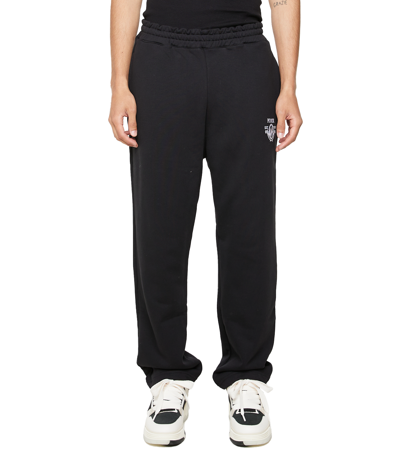 C5 Crest Logo Pants Black