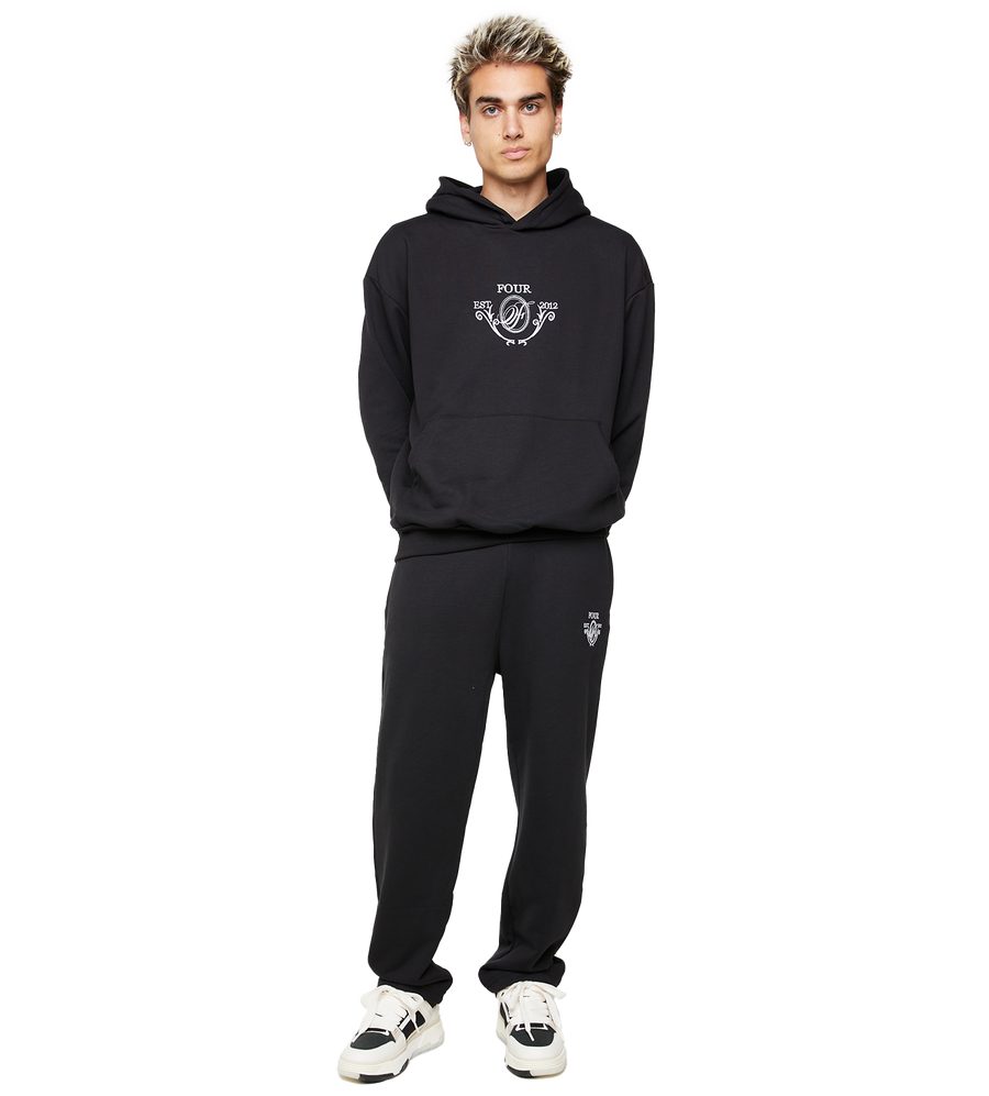 C5 Crest Logo Pants Black