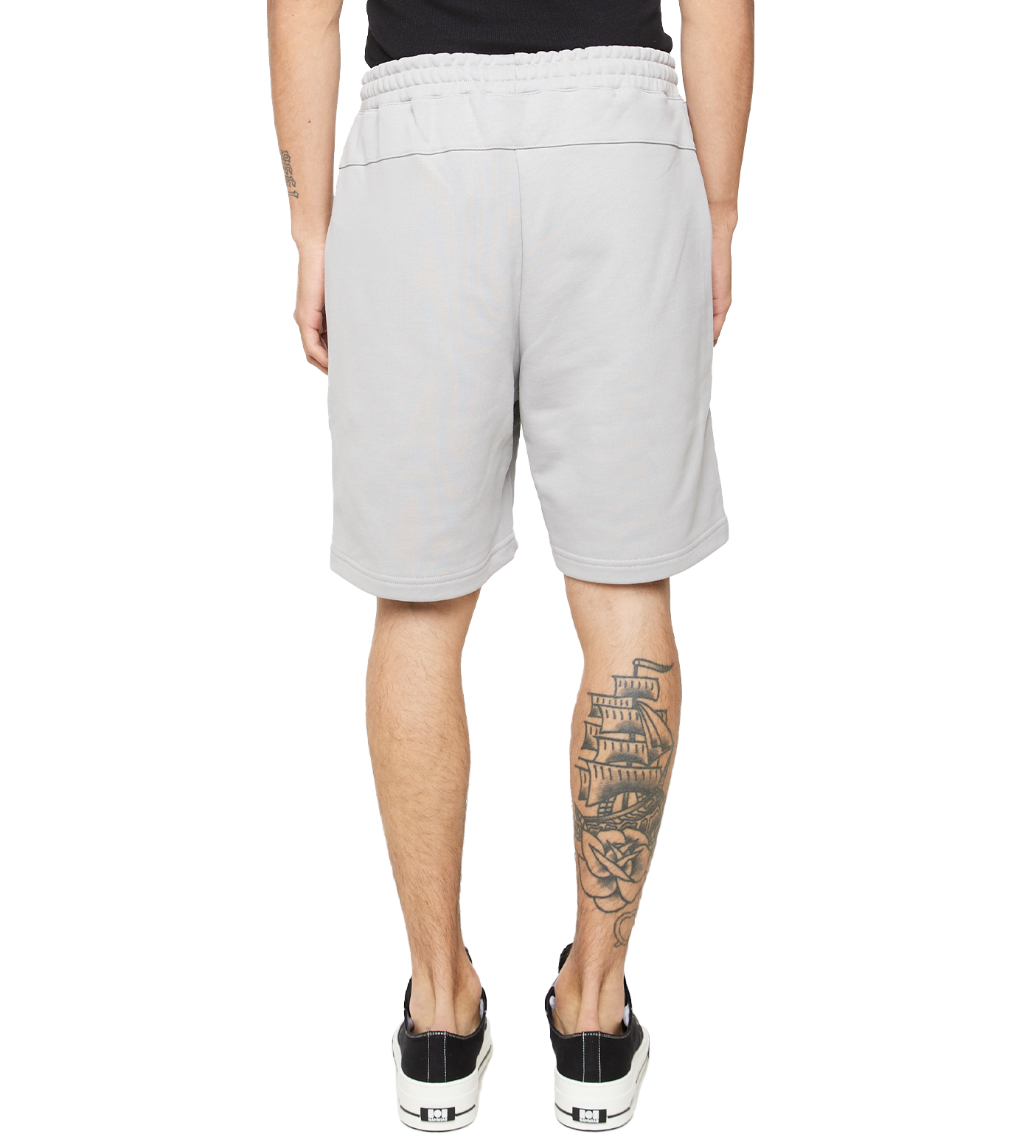 C5 Crest Logo Shorts Limestone