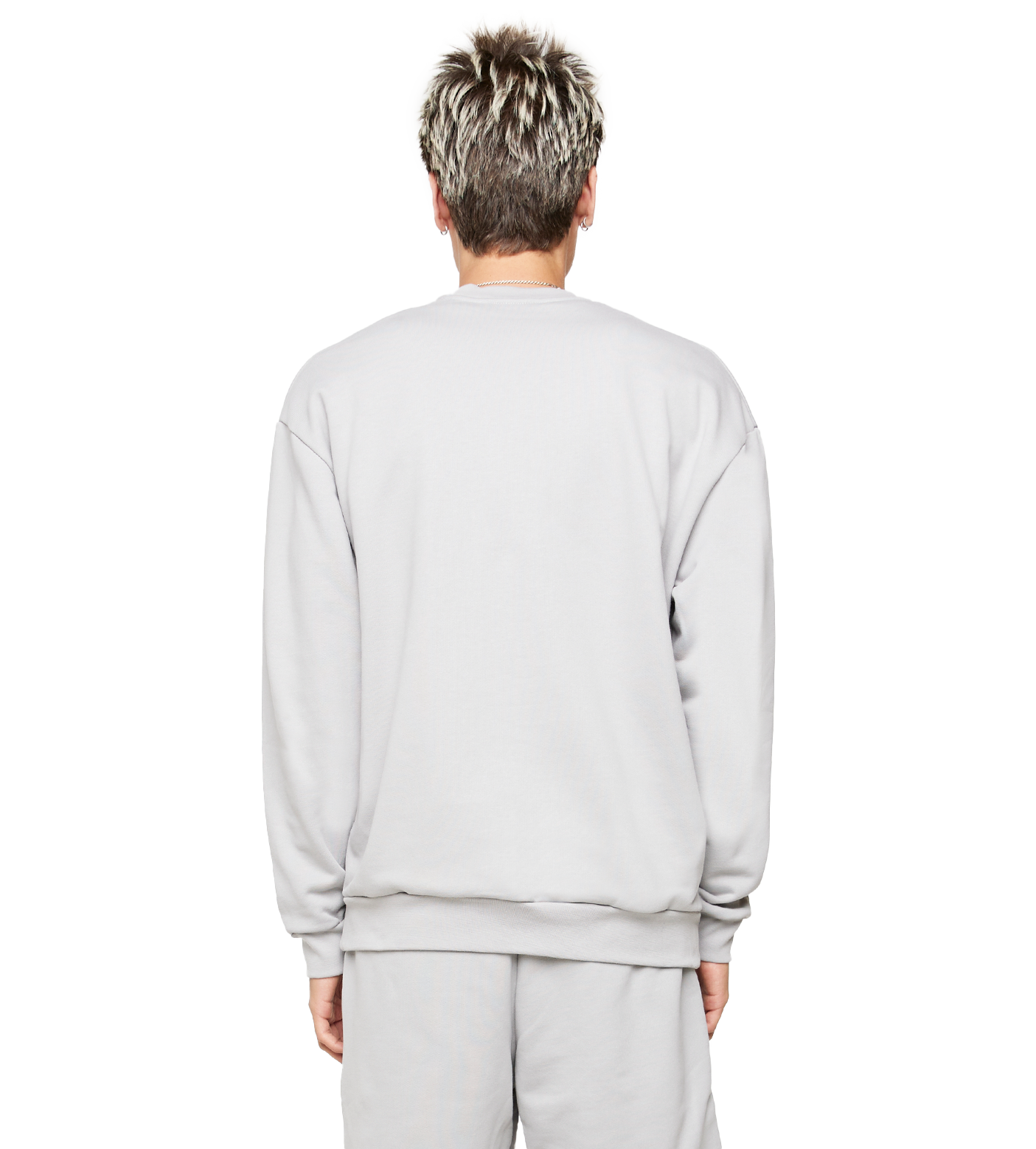 C5 Crest Logo Crewneck Limestone
