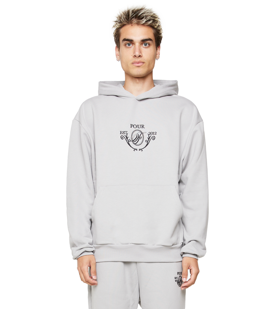 C5 Crest Logo Hoodie Limestone