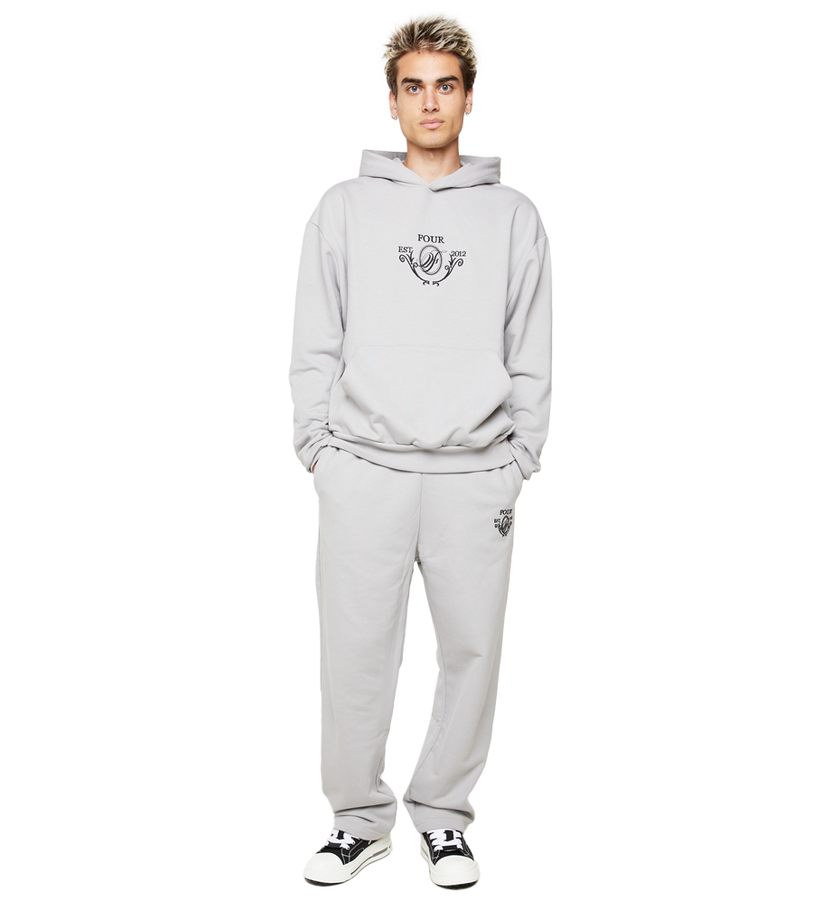 C5 Crest Logo Hoodie Limestone