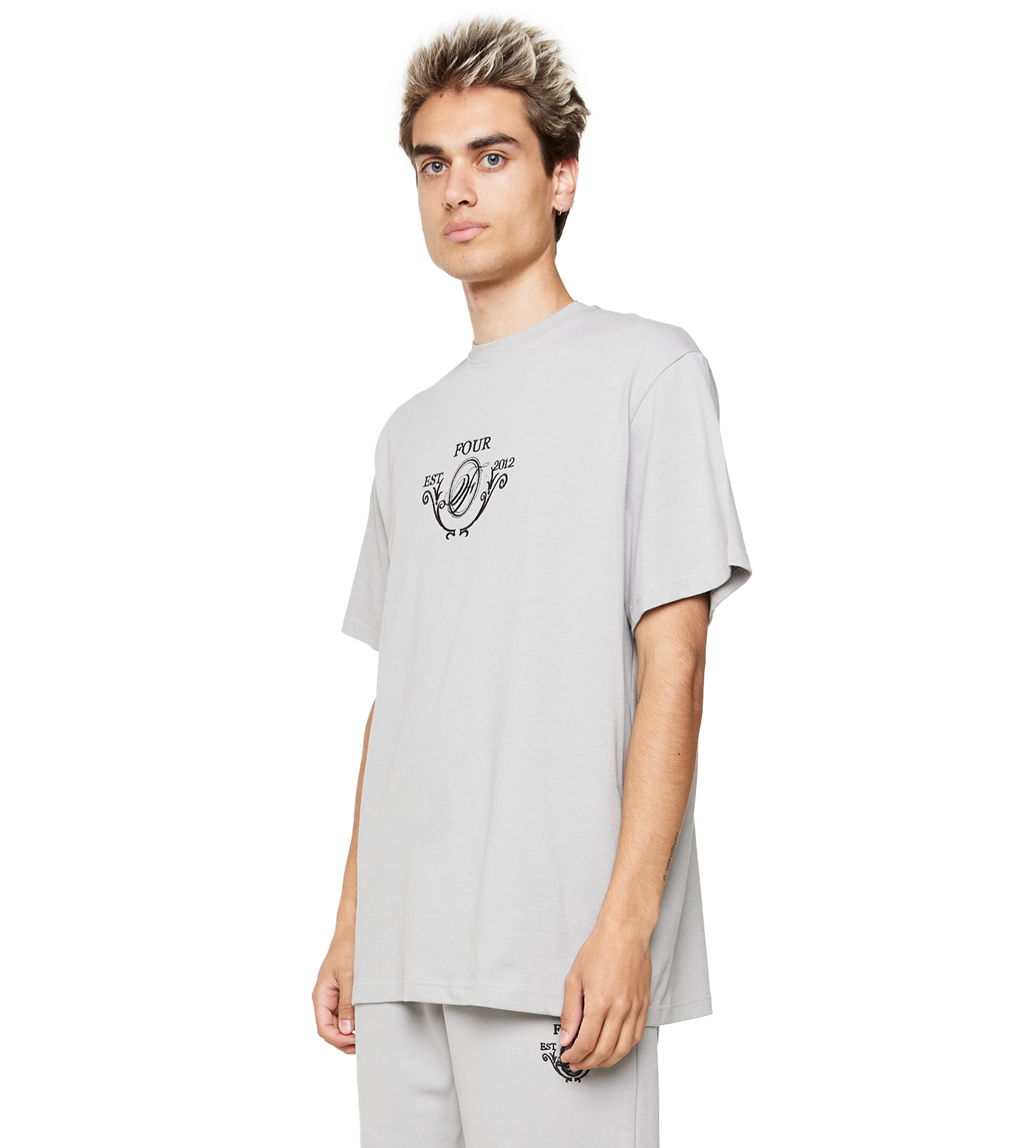 C5 Crest Logo T-shirt Limestone