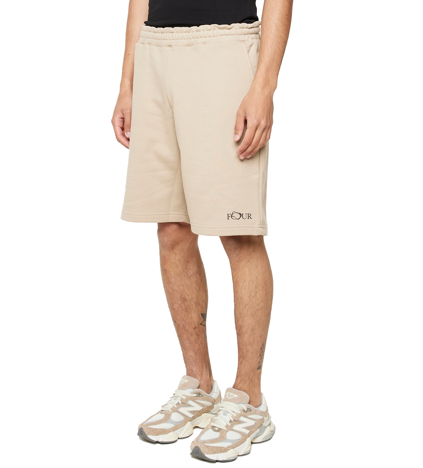 C5 Wavy Logo Shorts Trench Coat