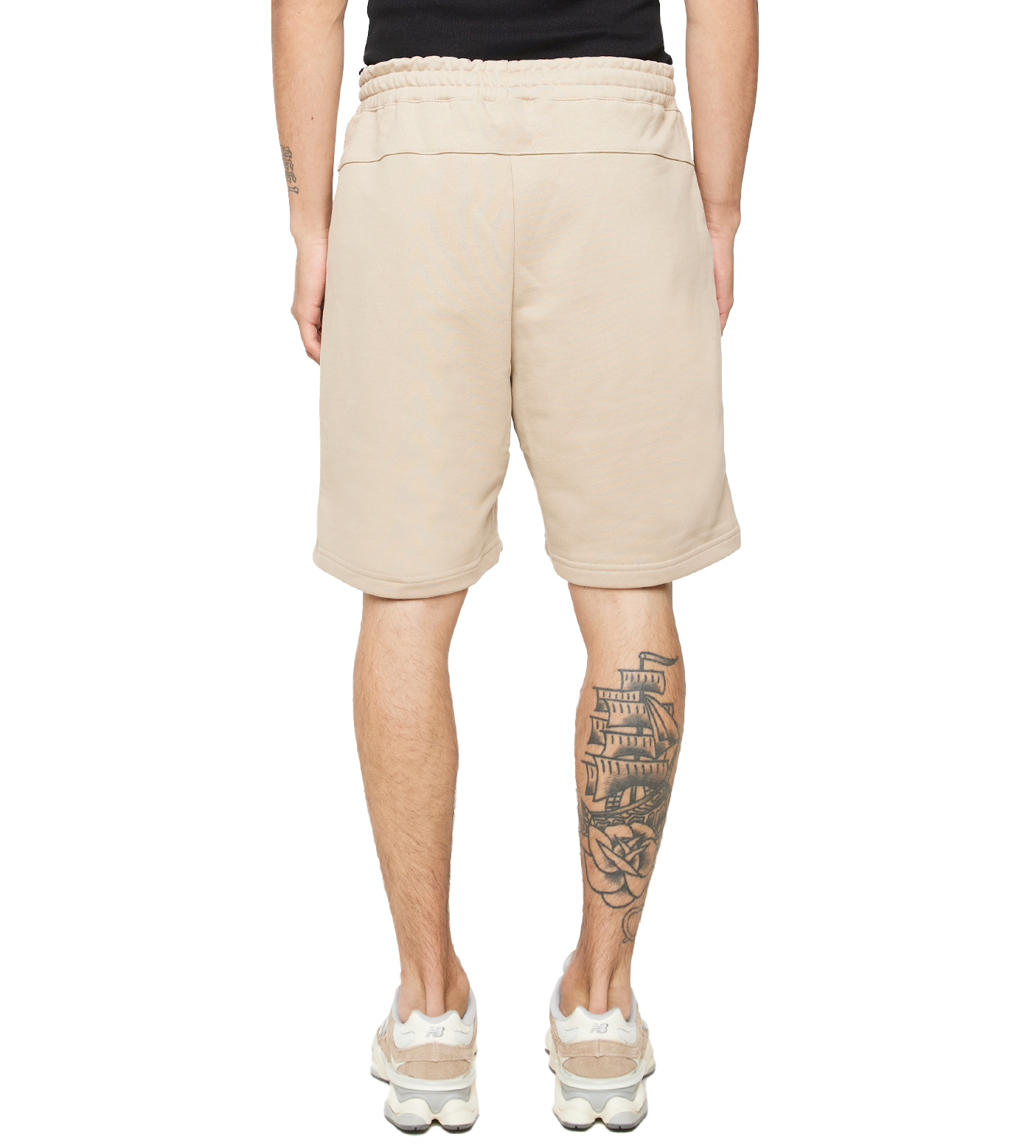C5 Wavy Logo Shorts Trench Coat