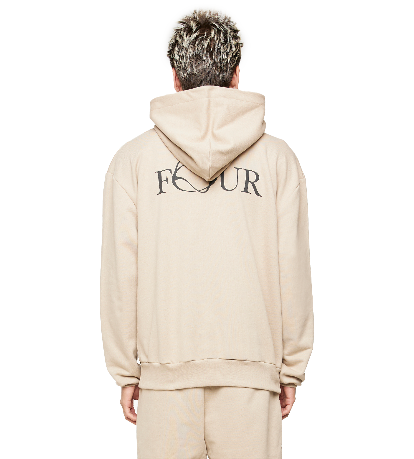 C5 Wavy Logo Hoodie Trench Coat