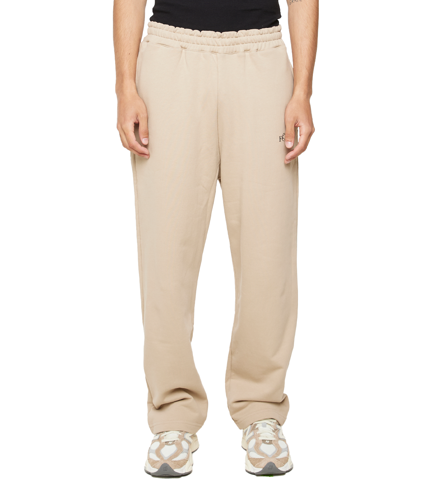 C5 Wavy Logo Pants Trench Coat