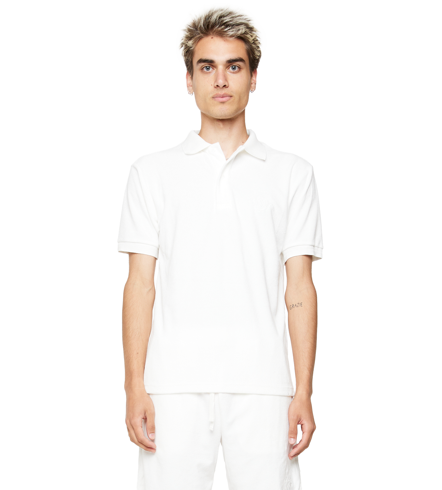 C5 Terry Cloth Polo Panna