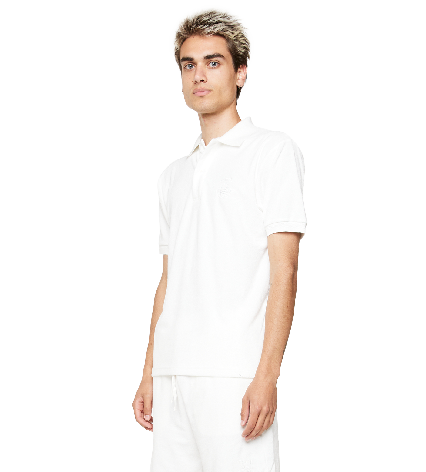 C5 Terry Cloth Polo Panna