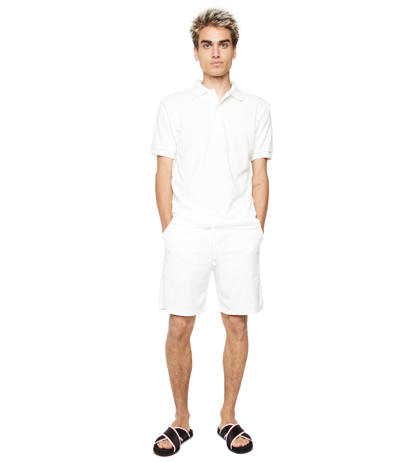 C5 Terry Cloth Polo Panna