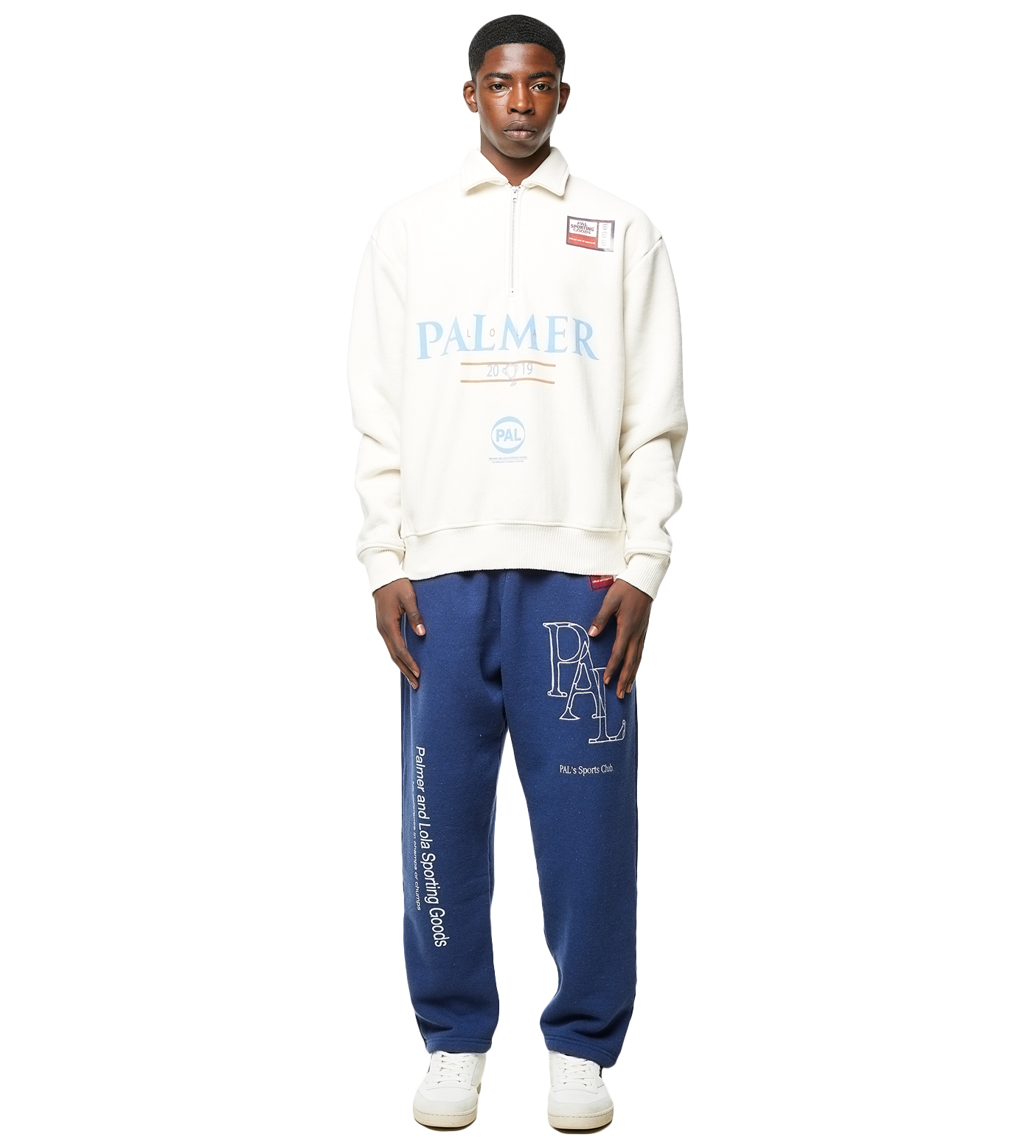 Lutz Half Zip Marshmellow