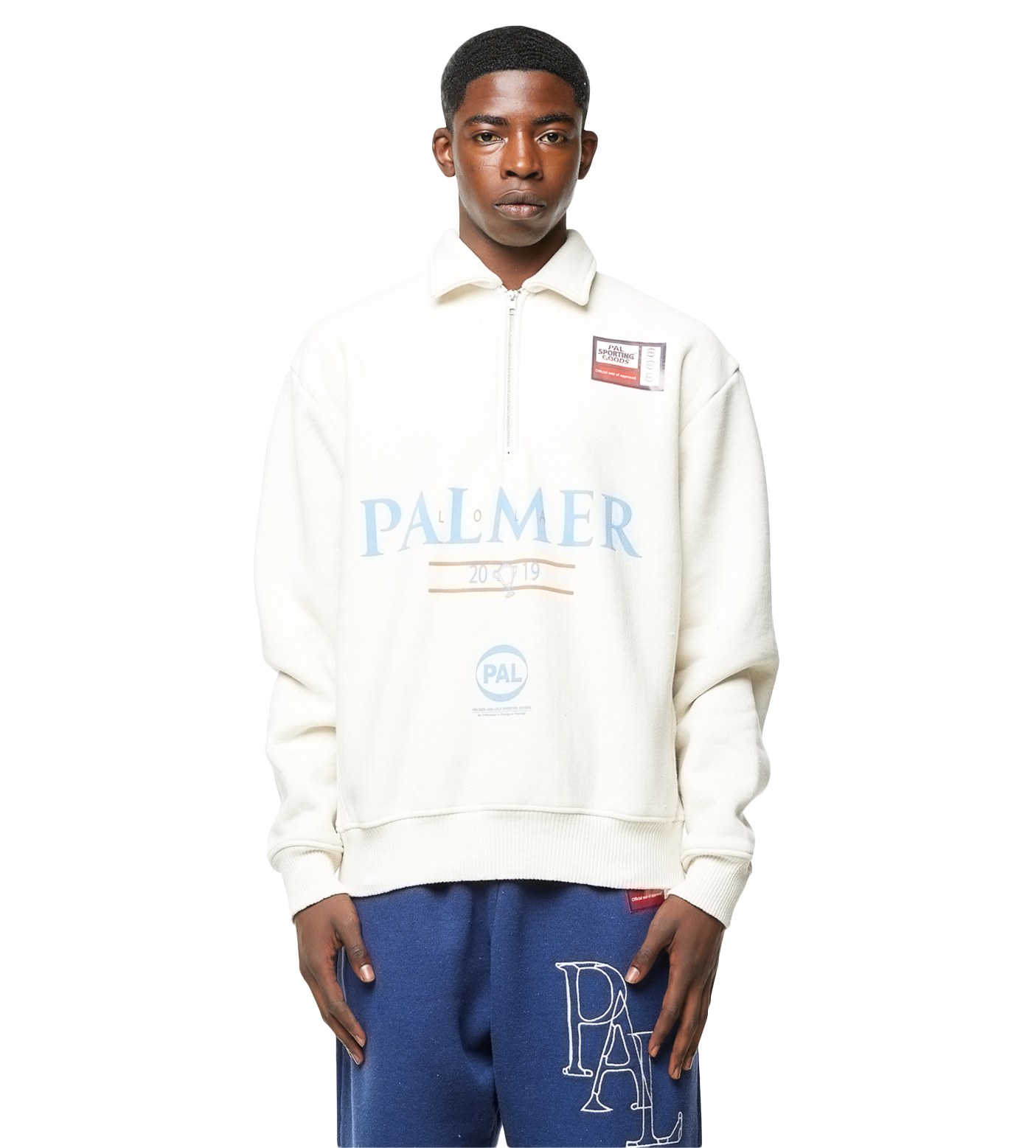 Lutz Half Zip Marshmellow