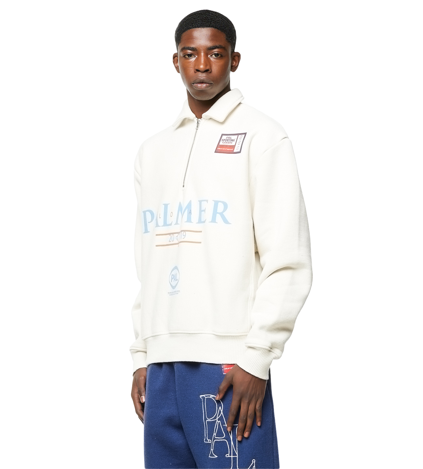 Lutz Half Zip Marshmellow