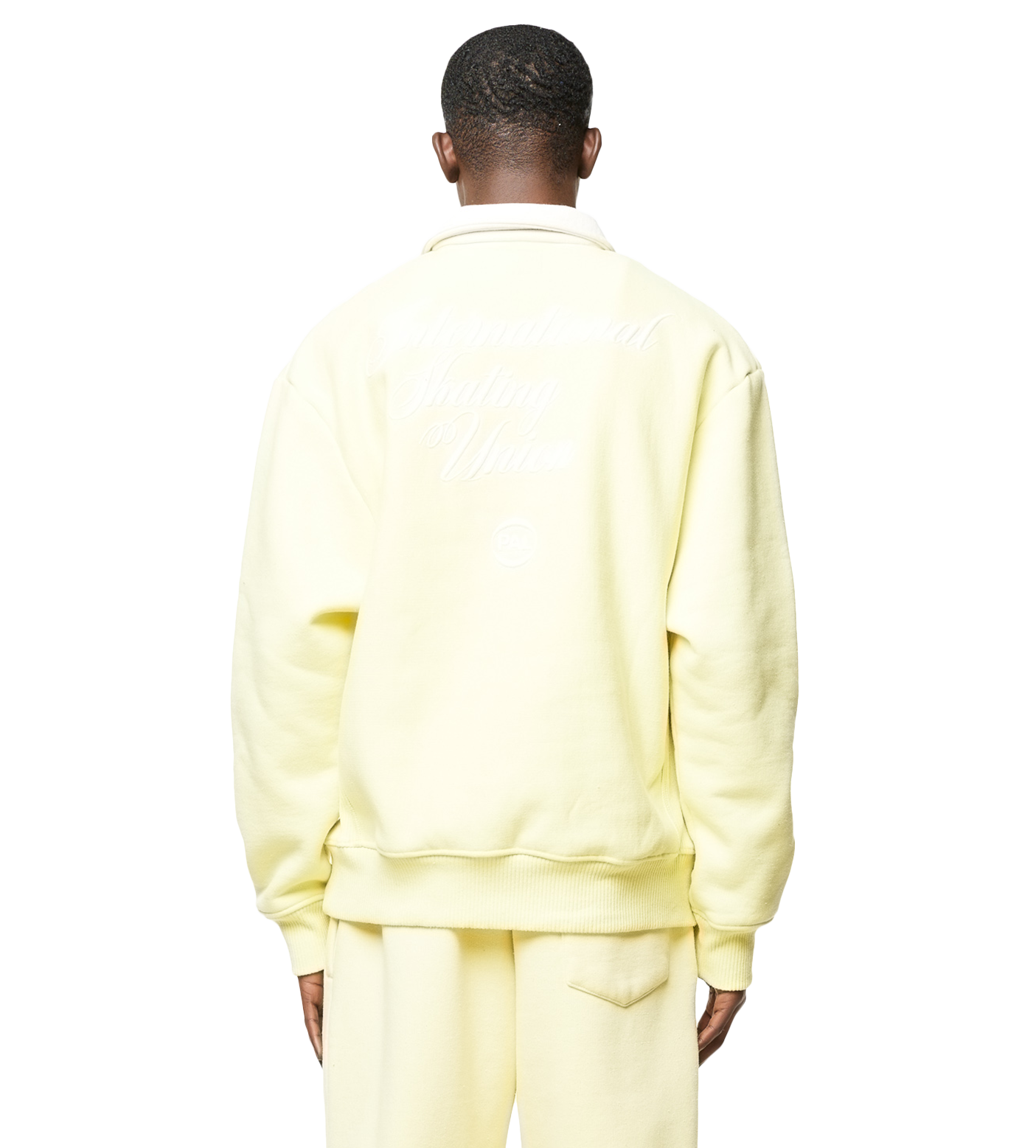 Isu Half Zip Pastel Yellow