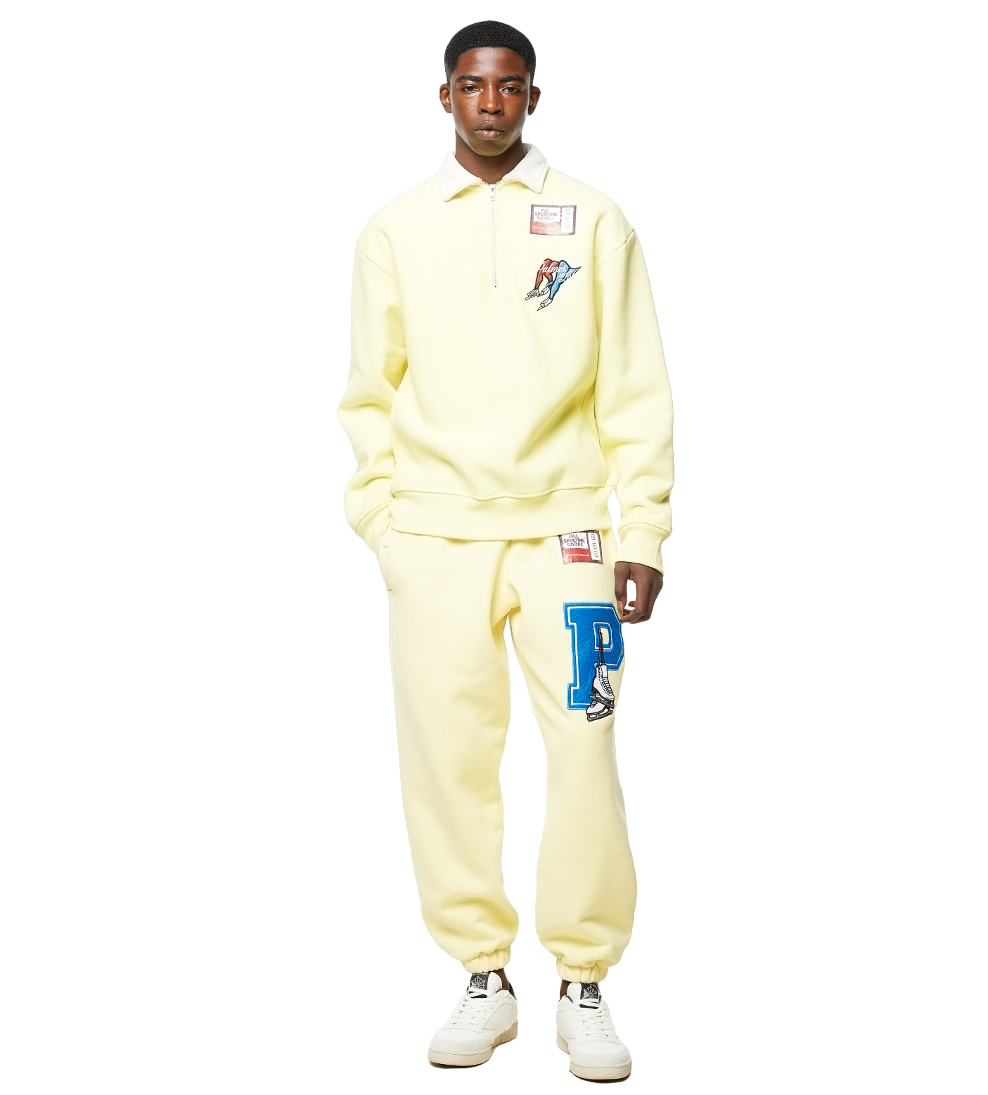 Isu Half Zip Pastel Yellow