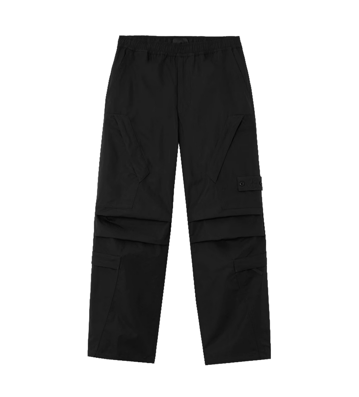 Ghost All-Weather Cotton Canvas Cargo Trousers Black