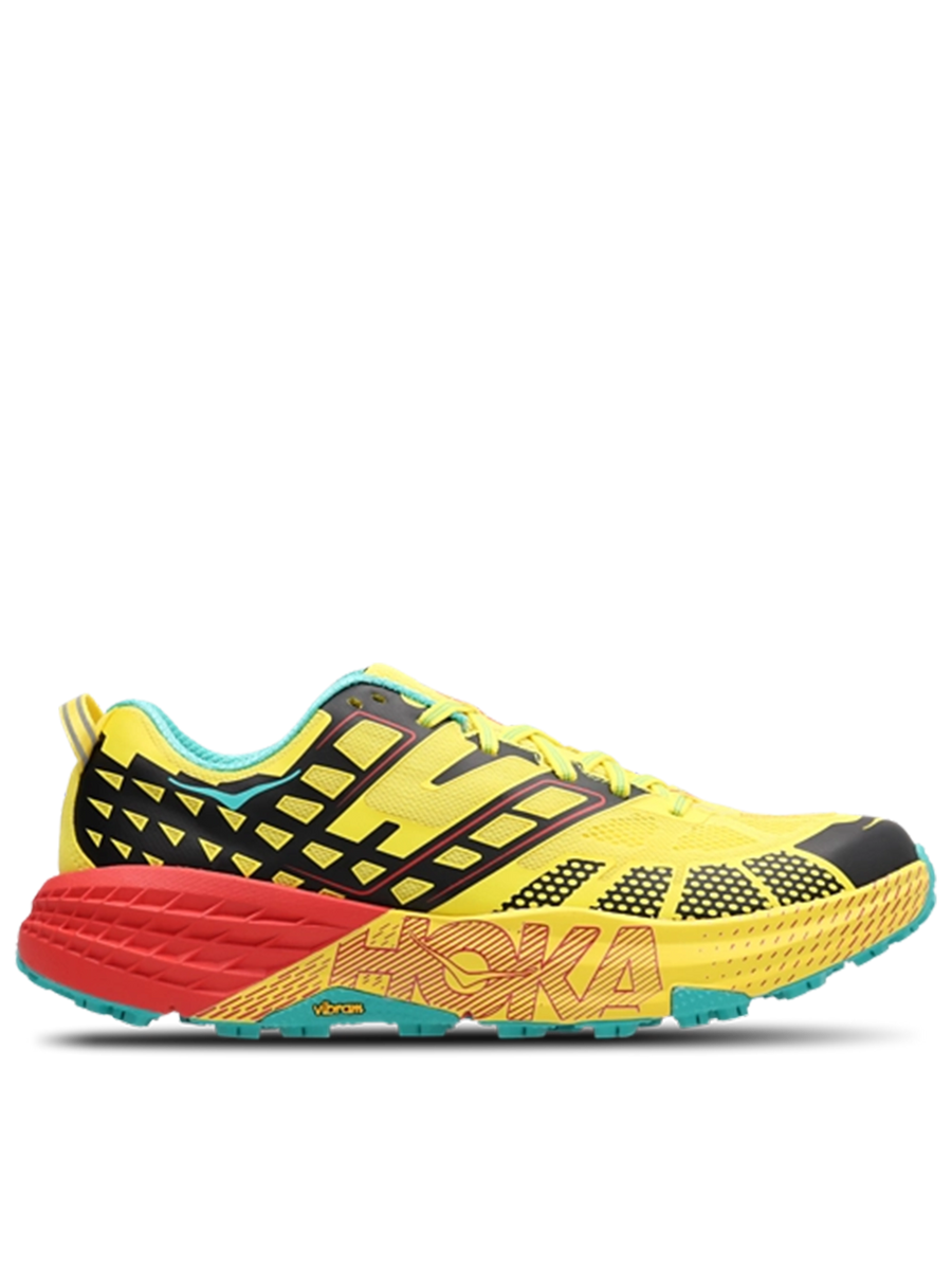HOKA Speedgoat 2 in Sour Lemon
