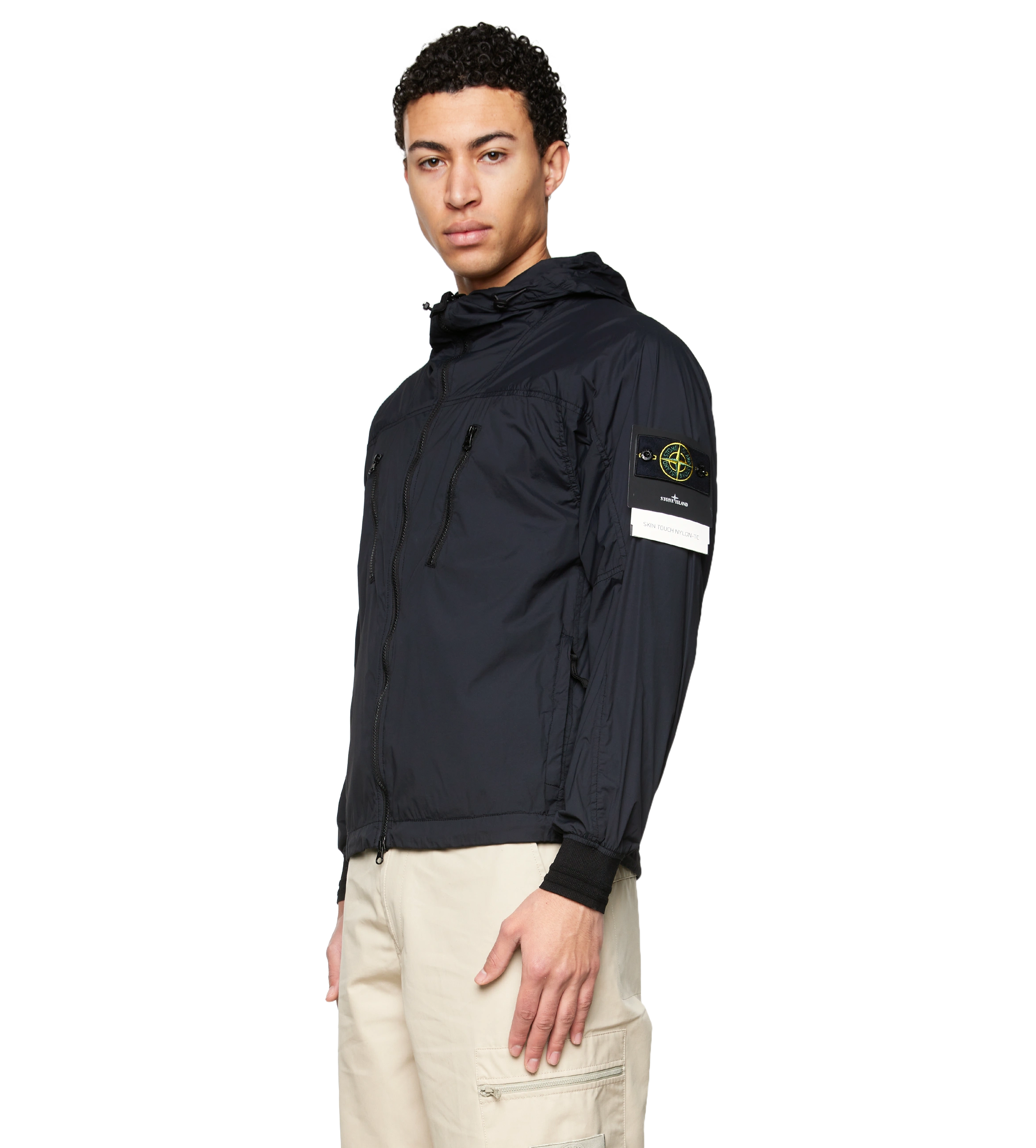 Skin Touch Packable Jacket Black