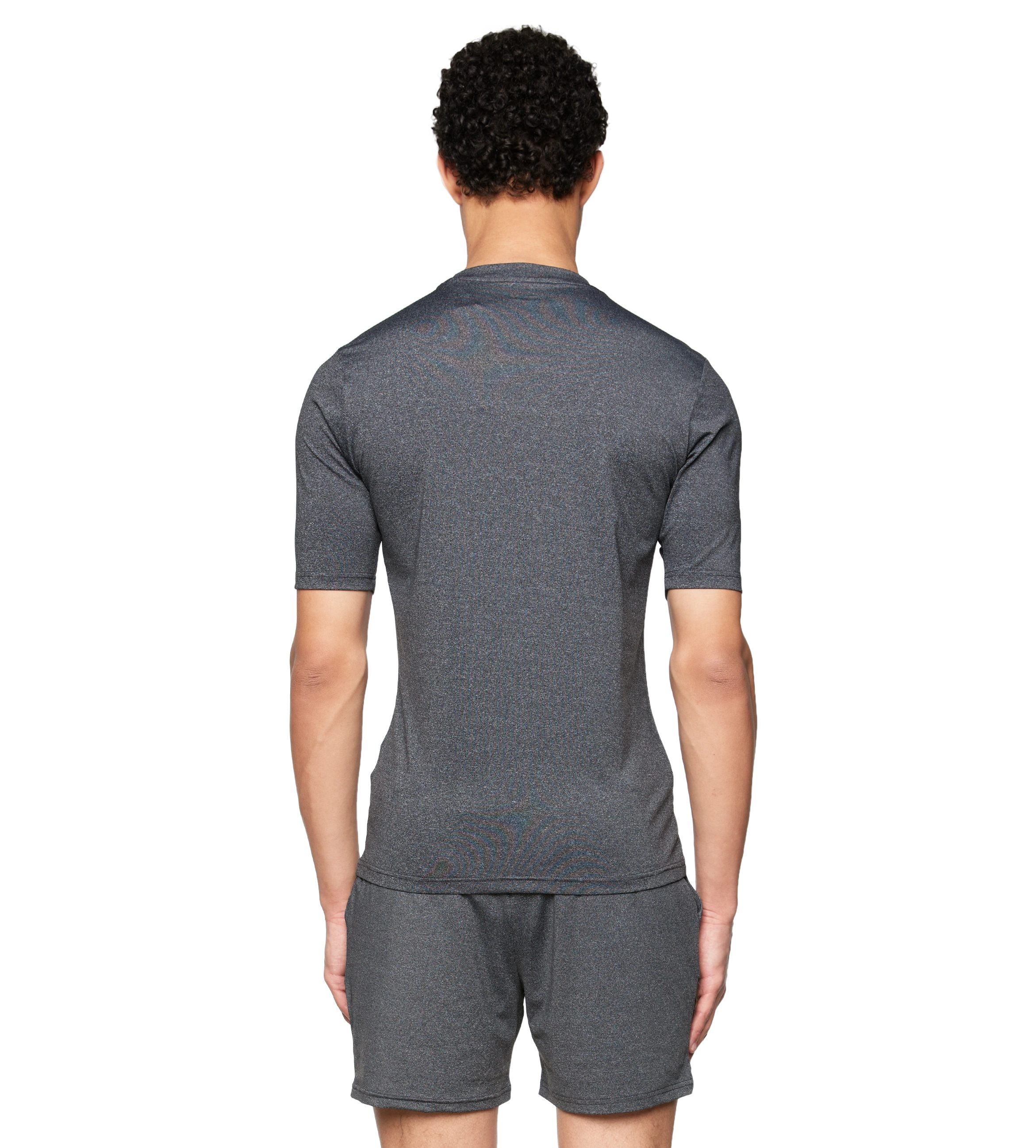 Sportswear T-shirt Melange Dark Grey