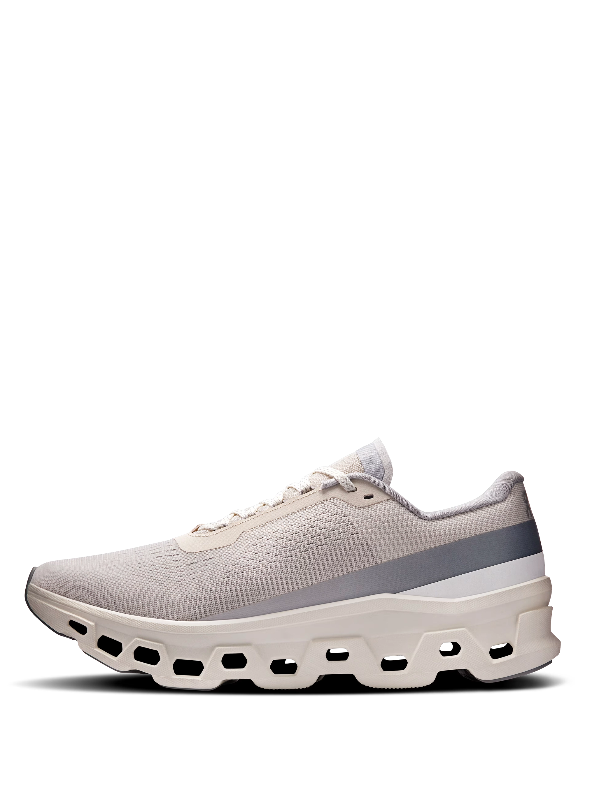 On Cloudmonster in Pearl