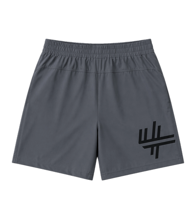 Sportswear Performance Logo Shorts Donkergrijs