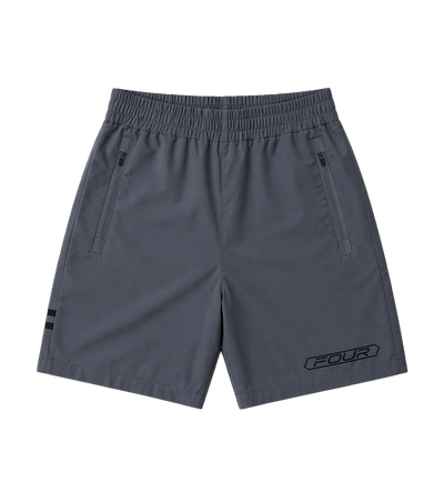 Sportswear Performance Logo Shorts Donkergrijs