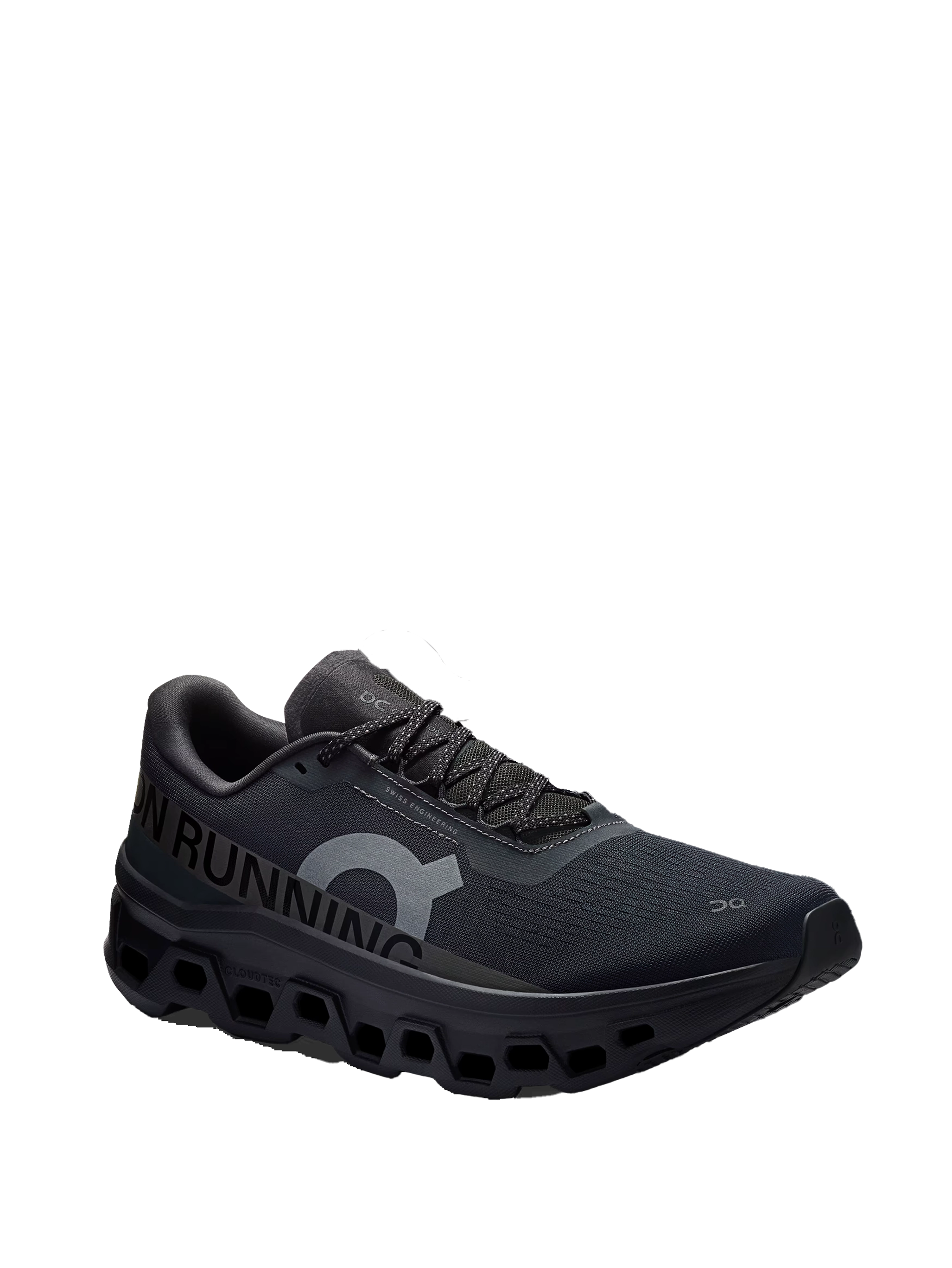 On Cloudmonster in Black