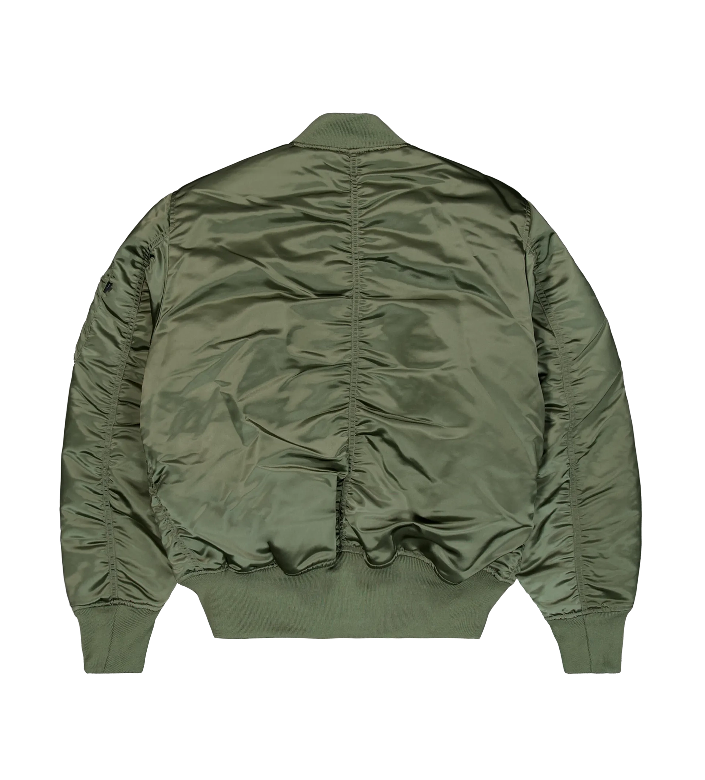 Alpha Industries MA-1 Base Flight UV Bomber Jacket in Sage Green