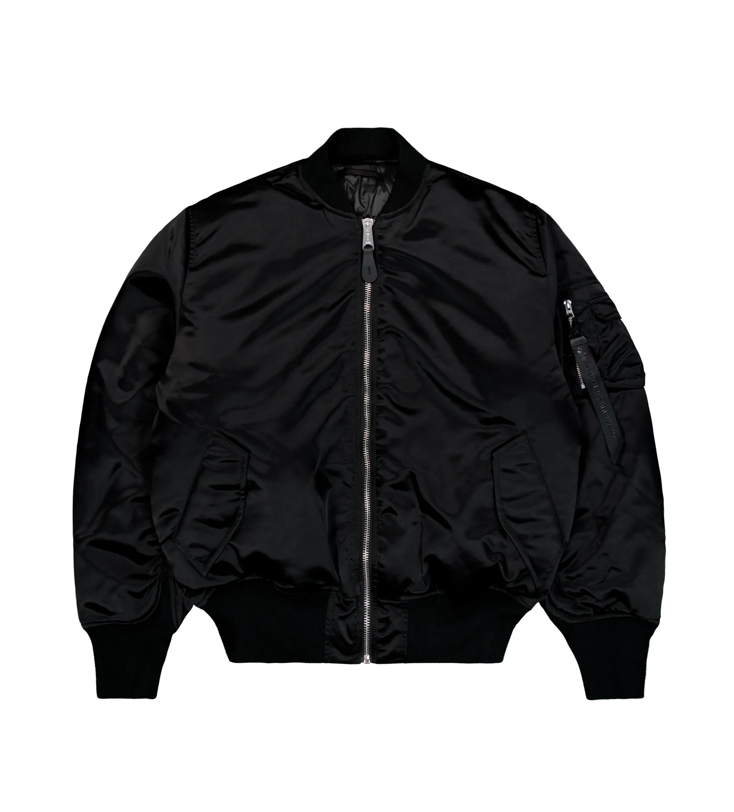 Alpha Industries MA-1 Base Flight Jacket in Black