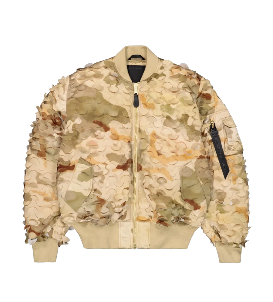 Alpha Industries MA-1 ULCANS Bombertjack in Sentinel-woestijncamouflage