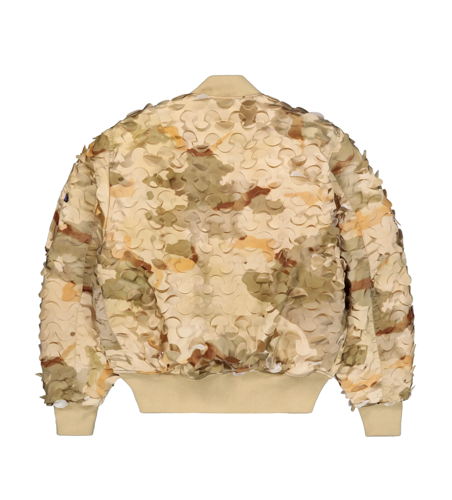 Alpha Industries MA-1 ULCANS Bombertjack in Sentinel-woestijncamouflage