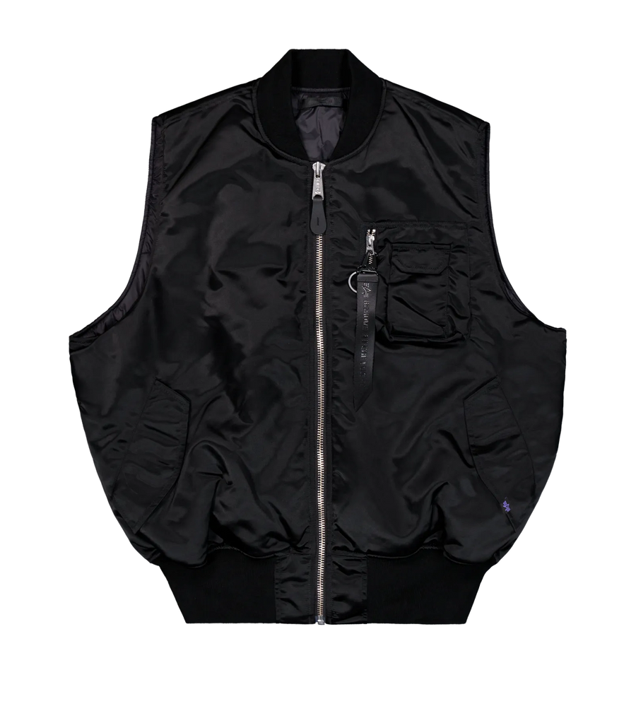 Alpha Industries MA-1 Base UV Vest in Black