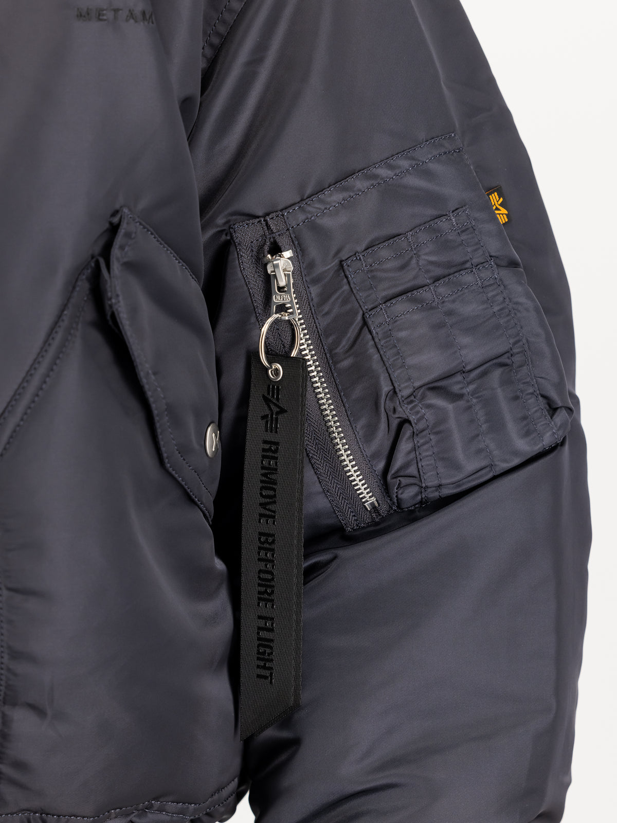 Alpha Industries x Metamorfosi Jacket Iron Grey