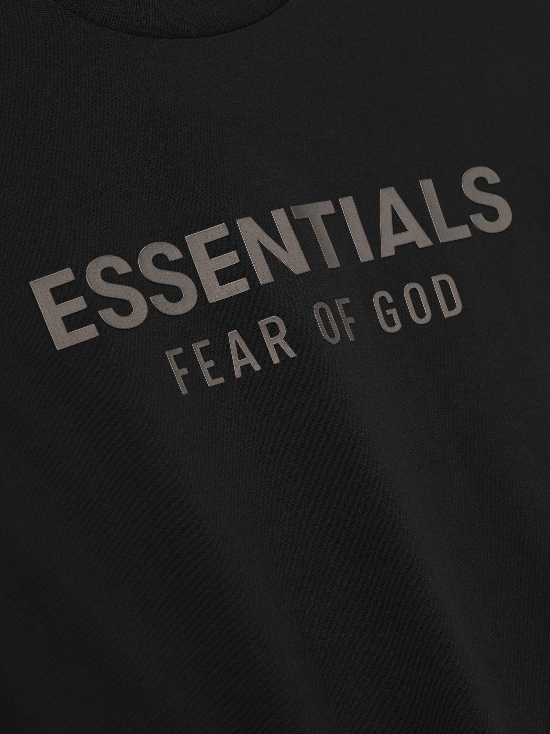Fear of God ESSENTIALS Classic Tee in Jet Black