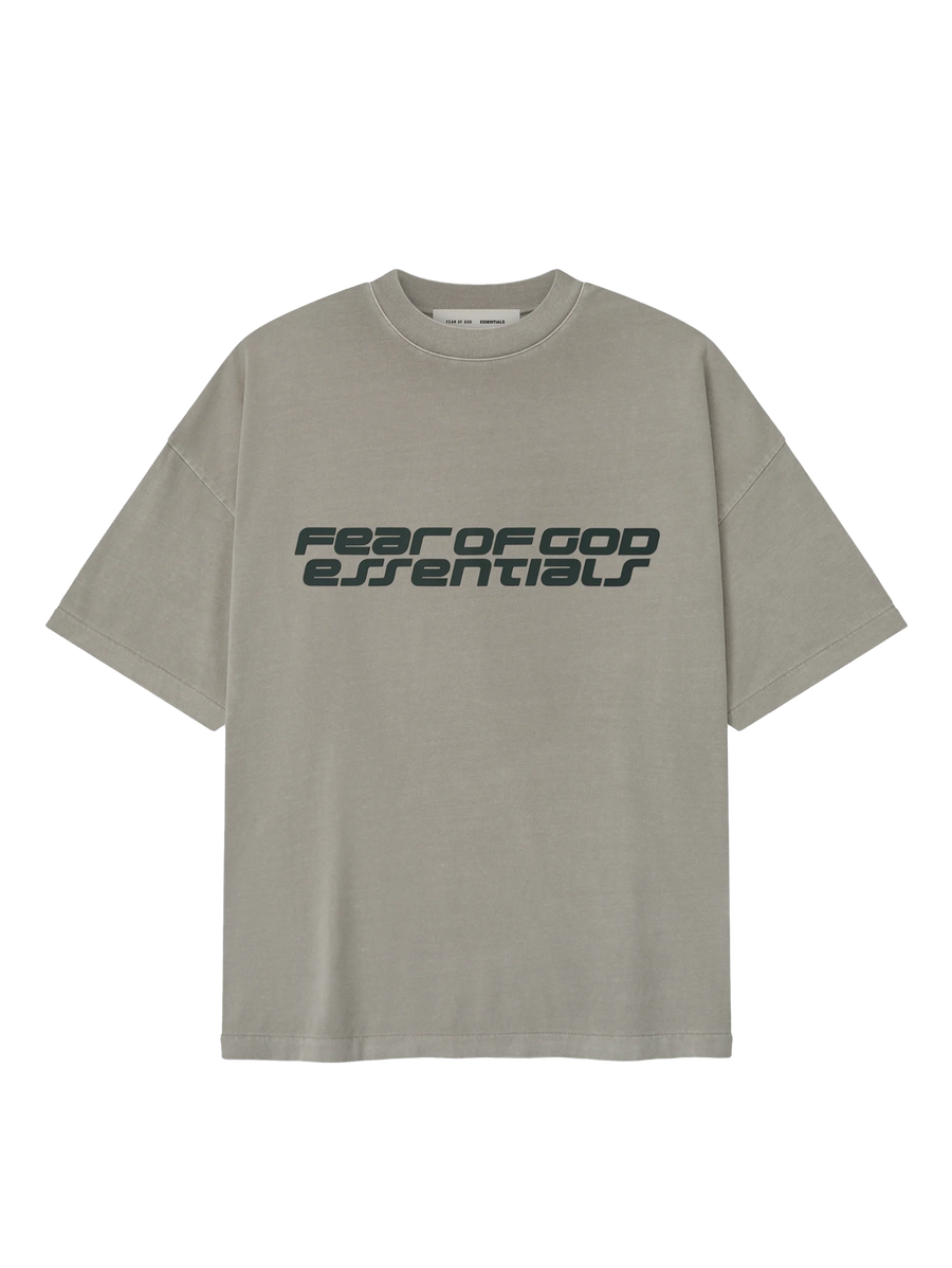 Fear of God Essentials 90s Tee in Smoke Grey