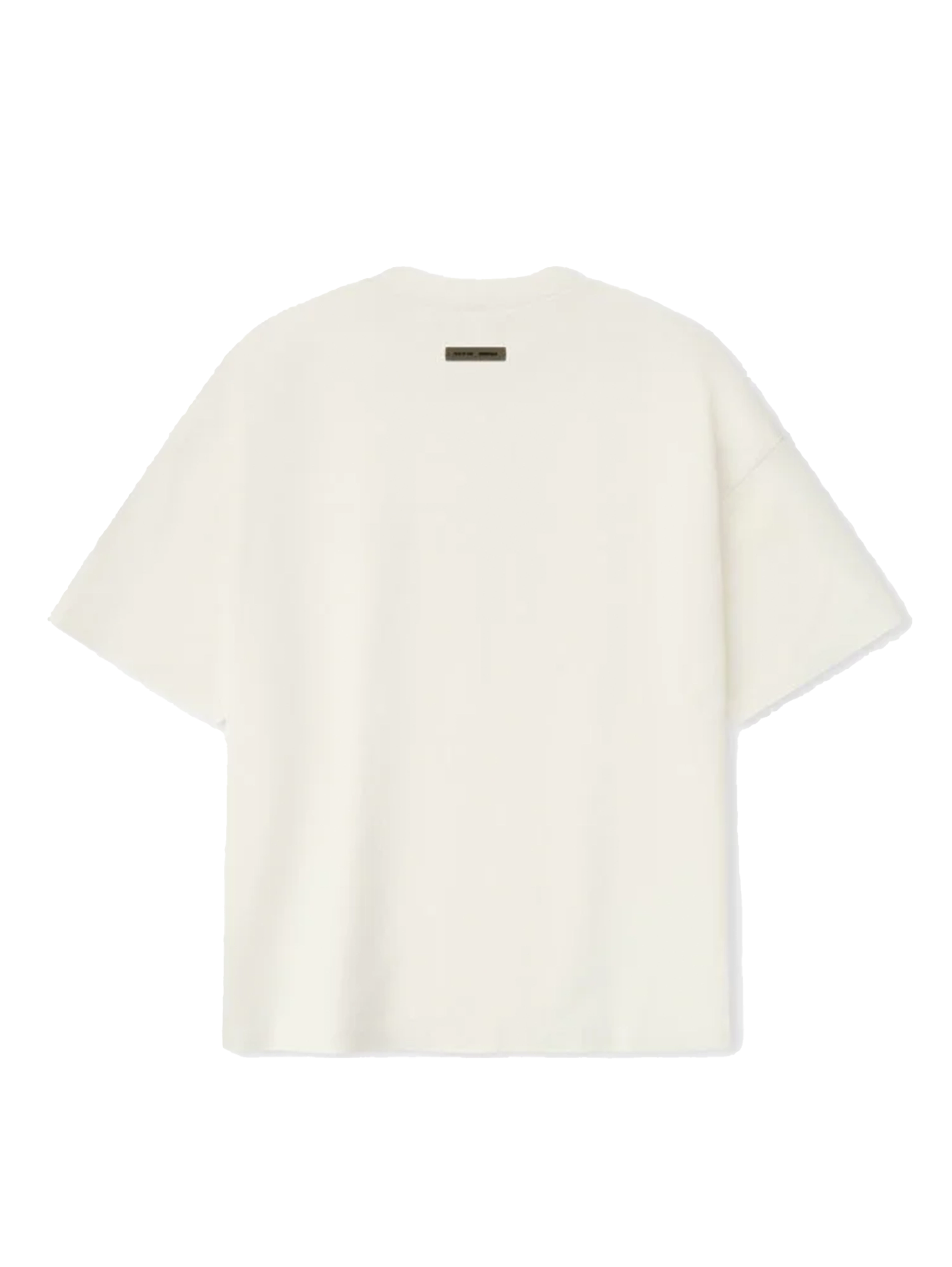 Fear of God Essentials Ponte 90s Tee in Ivory
