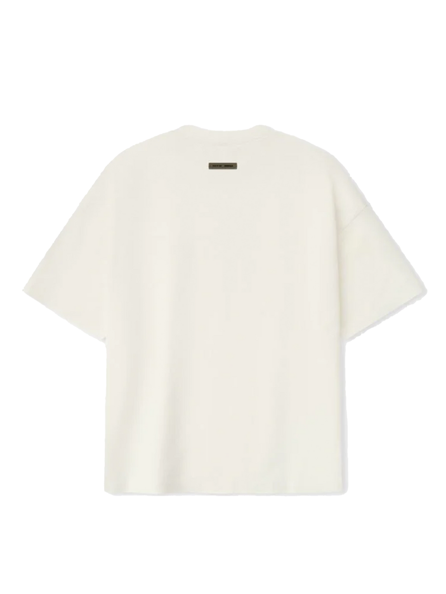 Fear of God Essentials Ponte 90s Tee in Ivory