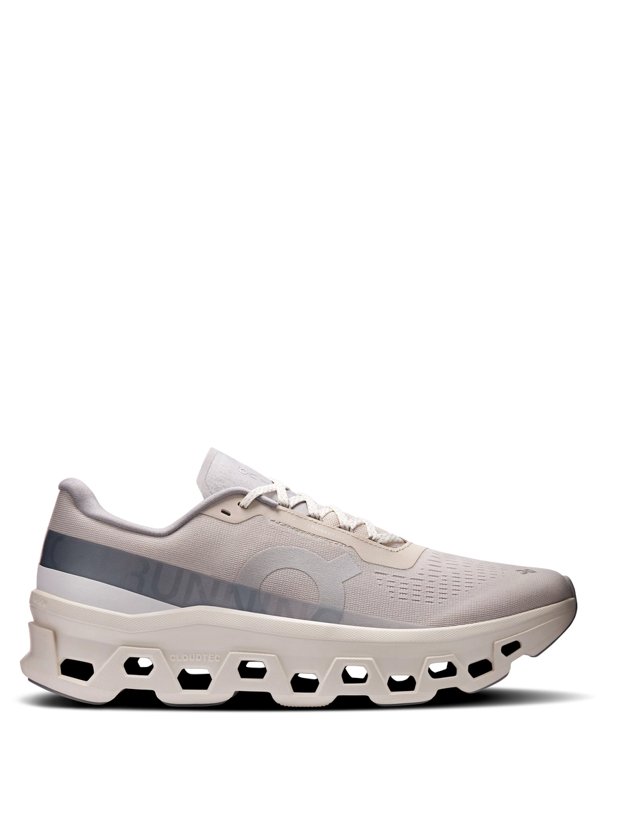 On Cloudmonster in Pearl