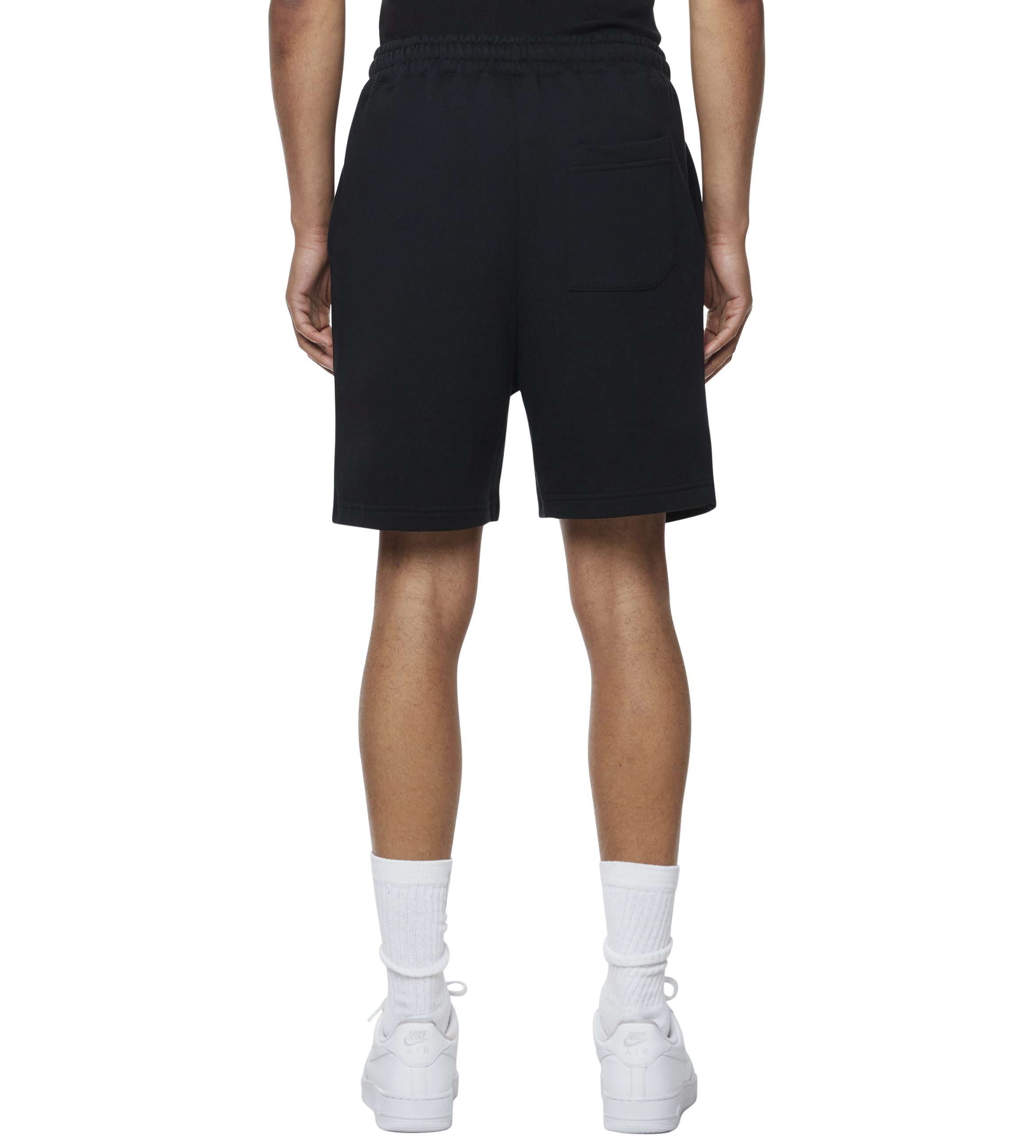 Circles Shorts Black/ Princess Blue
