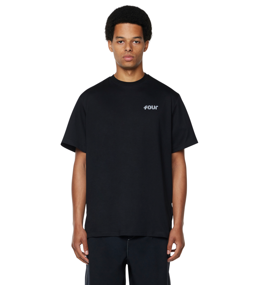 Chrome Logo T-shirt Black