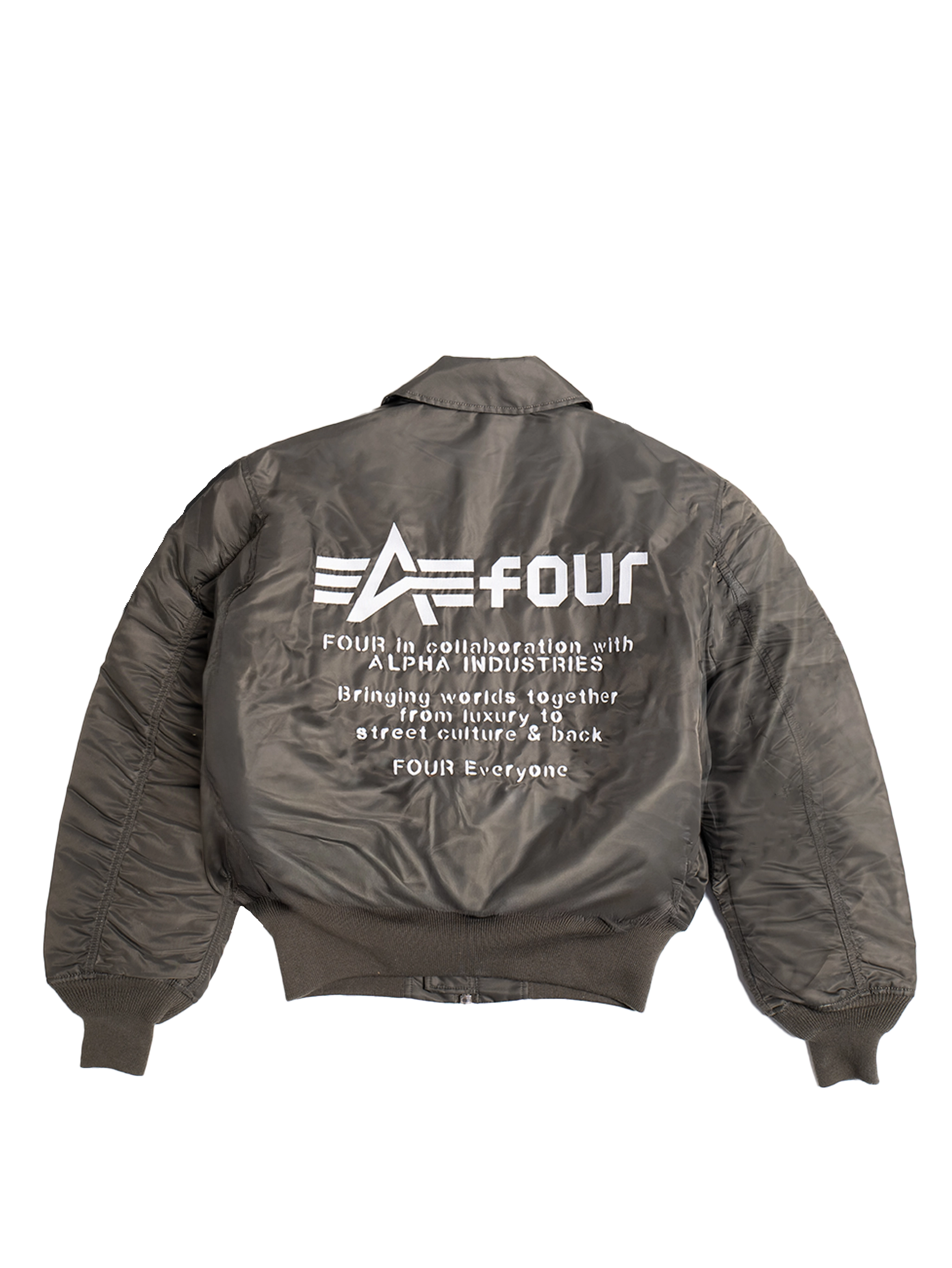 FOUR Amsterdam & Alpha Industries Jacket Rep.grey