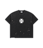 Vintage Bleached Cross T Vintage Black