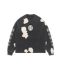 Vintage Bleached Cross LS Vintage Black