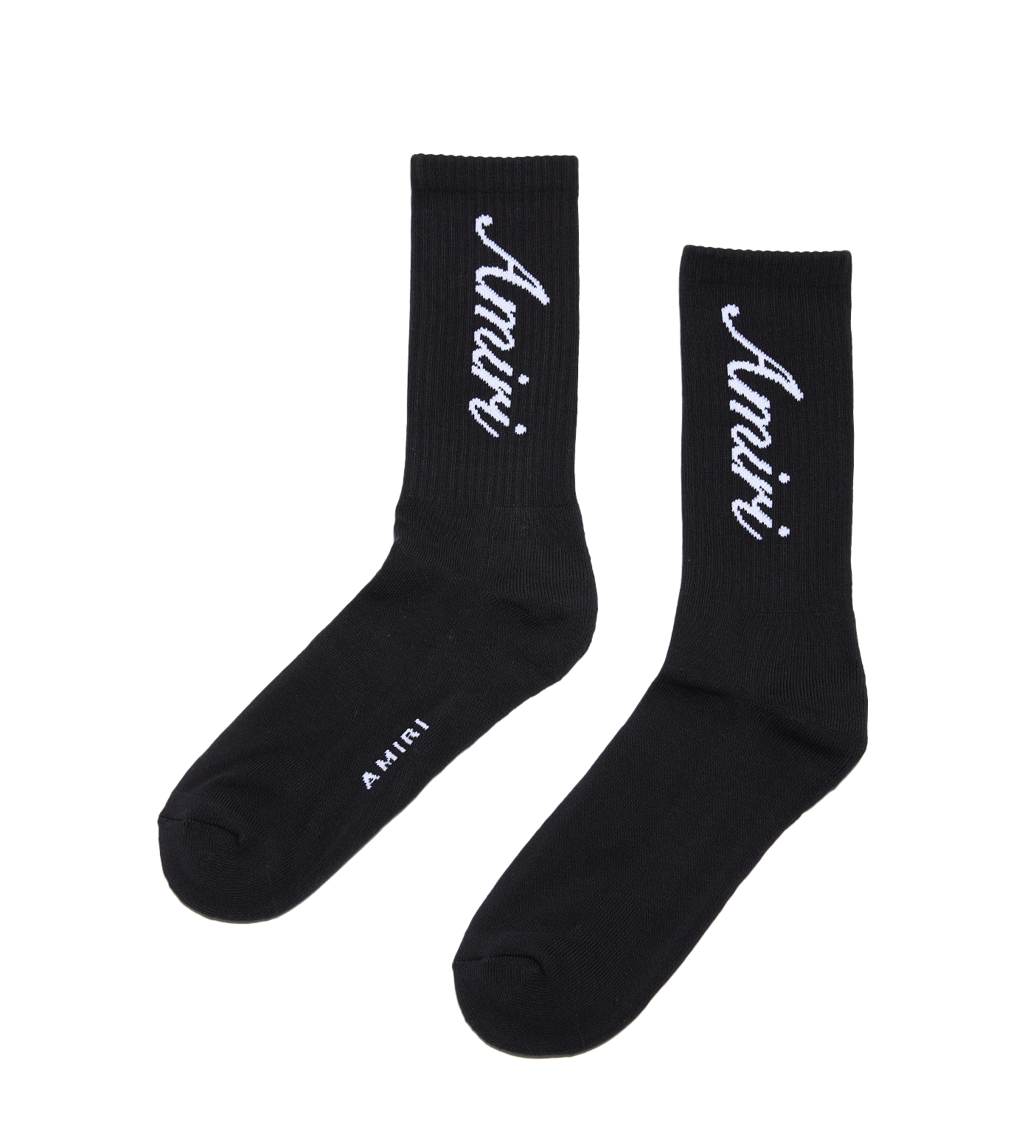 Jacquard Logo Socks Black