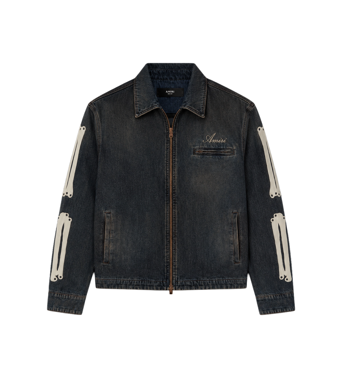 AMIRI Lea Bones spijkerjas