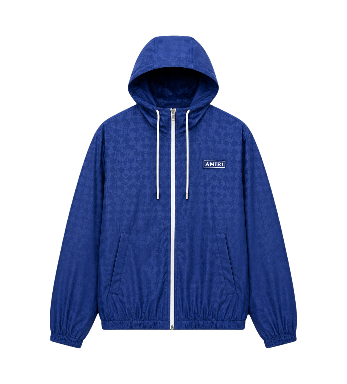 MA Quad AO Nylon Windbreaker in Steenblauw