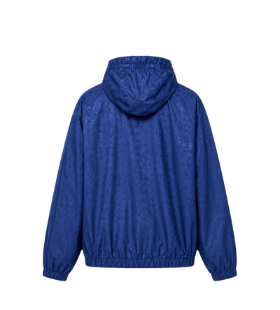 MA Quad AO Nylon Windbreaker in Steenblauw