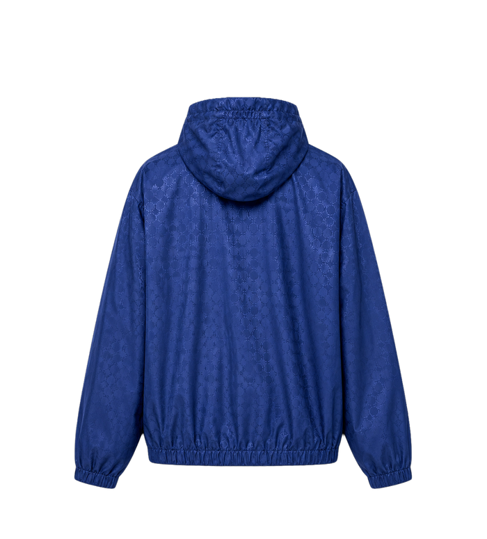 MA Quad AO Nylon Windbreaker in Stone Blue