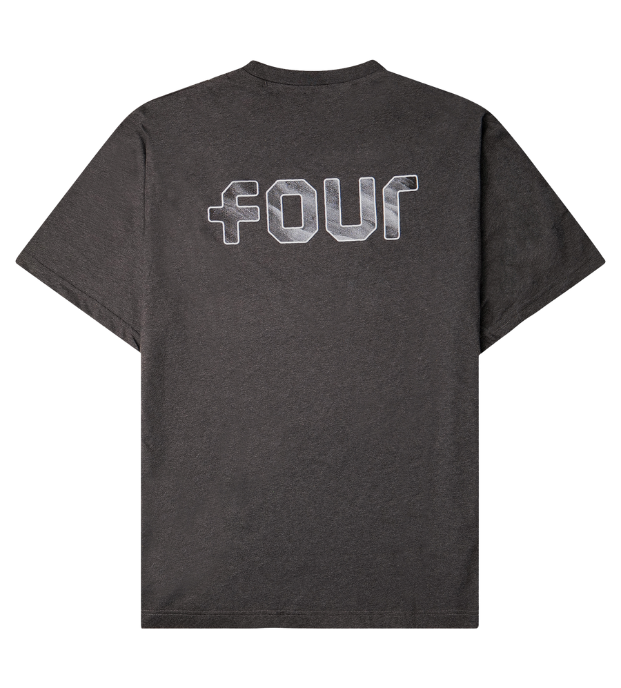 Outline Logo T-shirt Antracite Melange