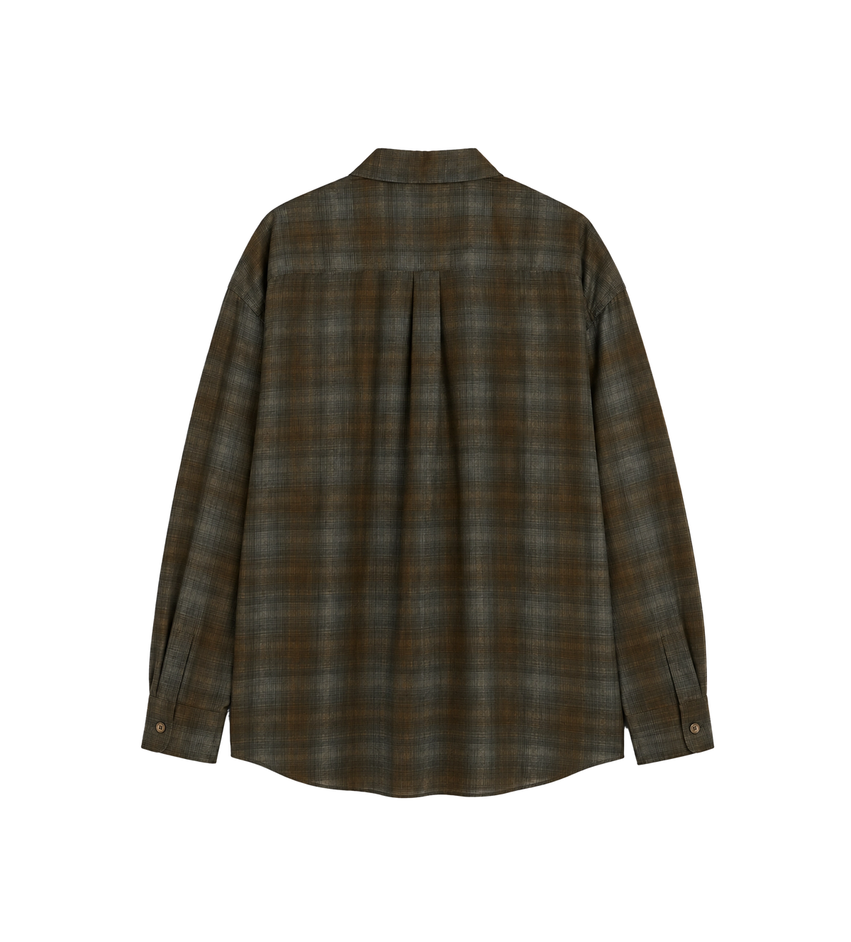 Borrowed Shirt More Check Print